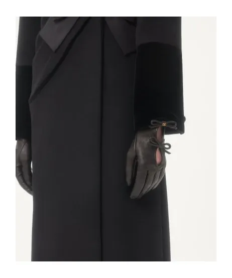 Valentino	Vlogo Signature Bow Detailed Gloves
