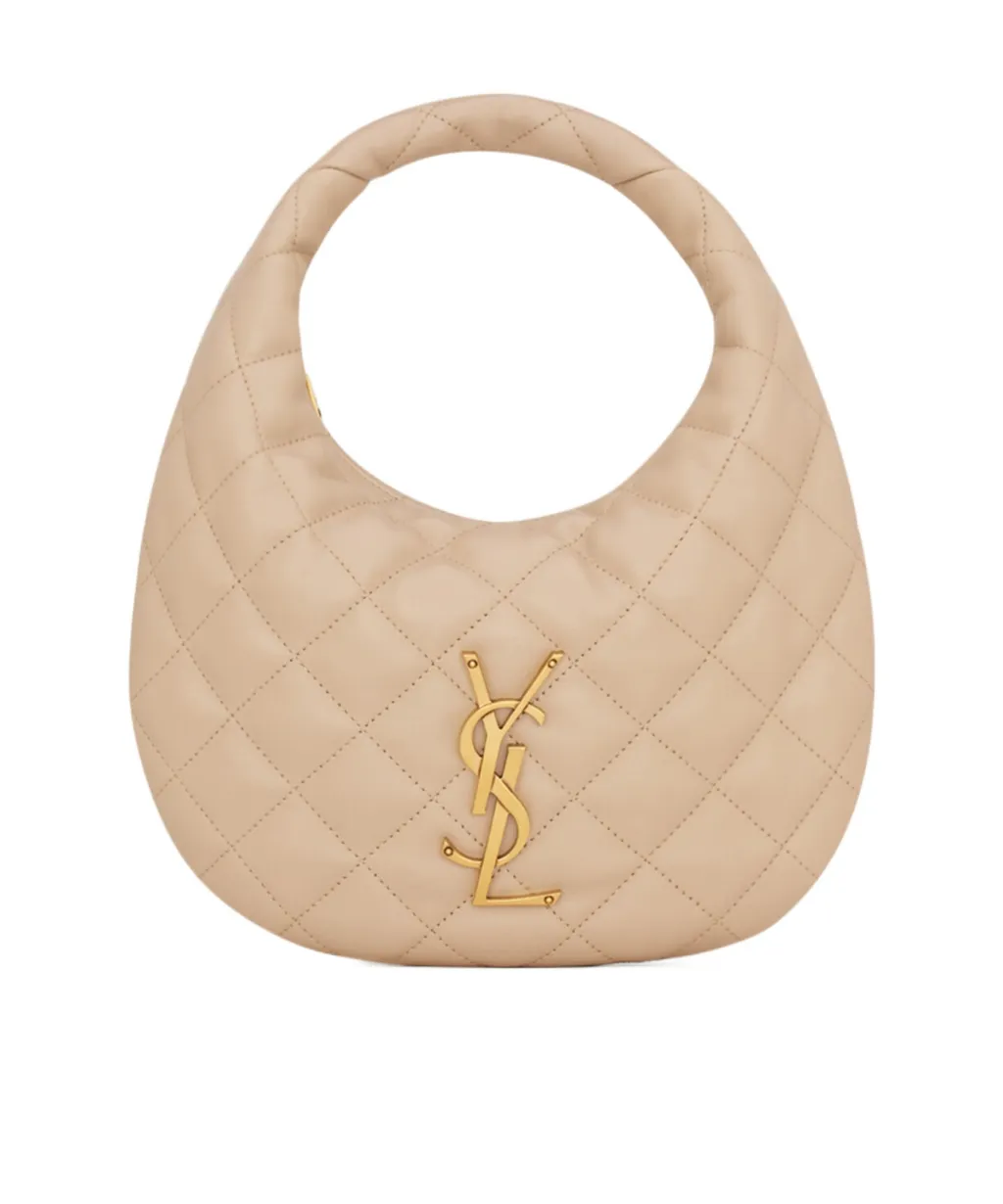 Icarino Quilted Nappa Leather Handbag