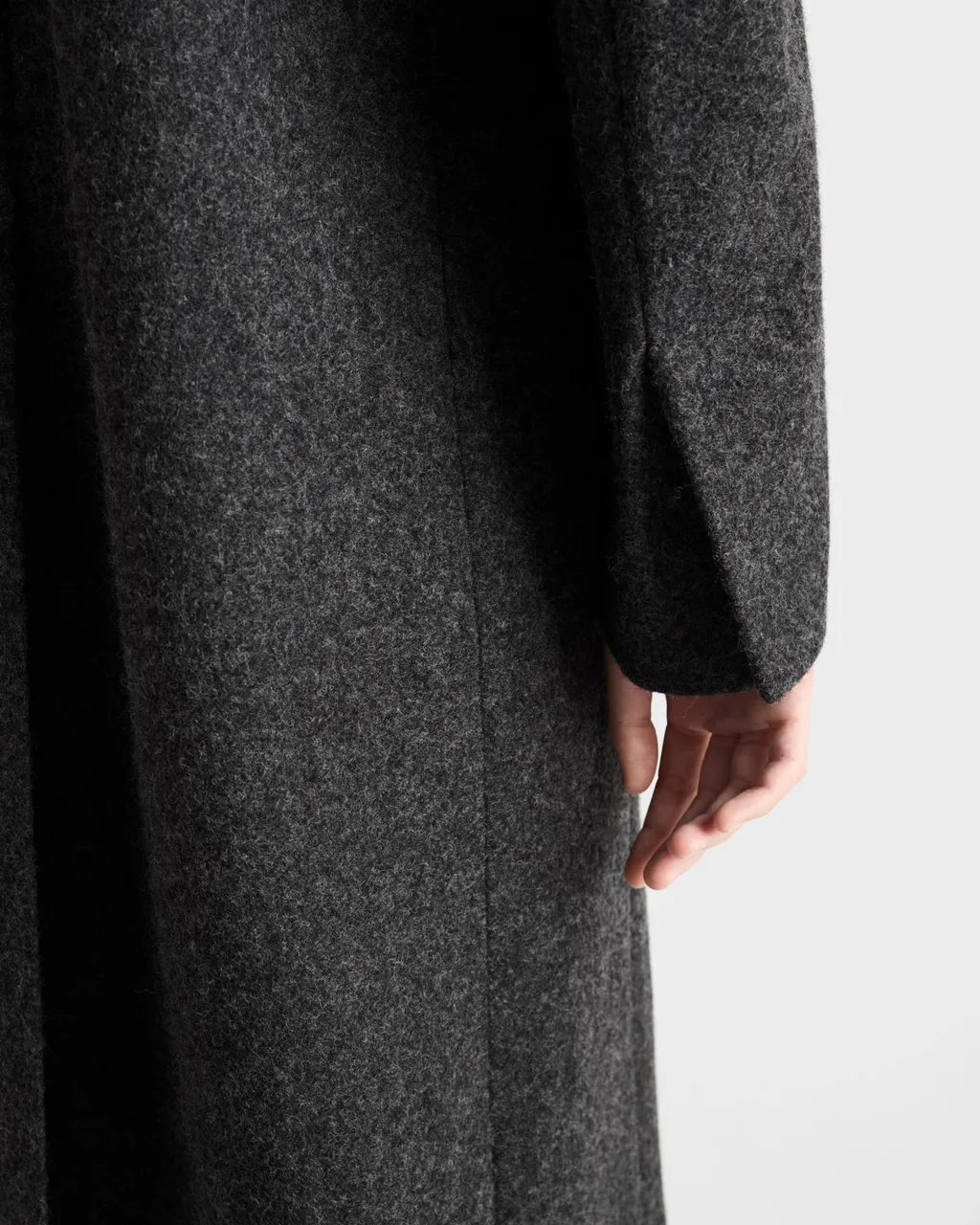 Prada Shetland Long Coat