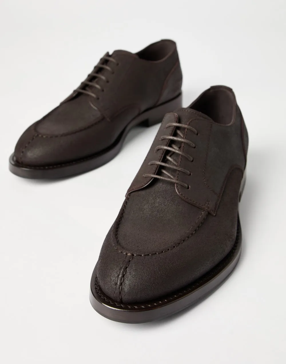 Suede Derby Shoes
