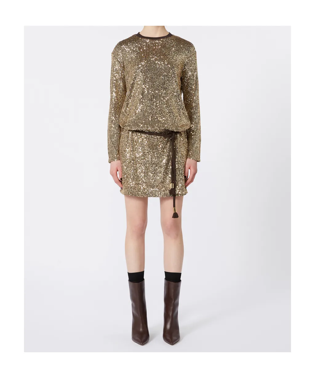 Weekend Max Mara Cachi Long-Sleeved Dress