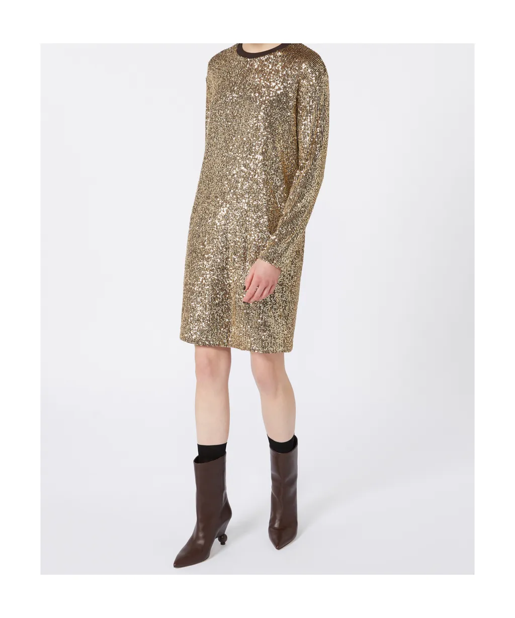 Weekend Max Mara Cachi Long-Sleeved Dress