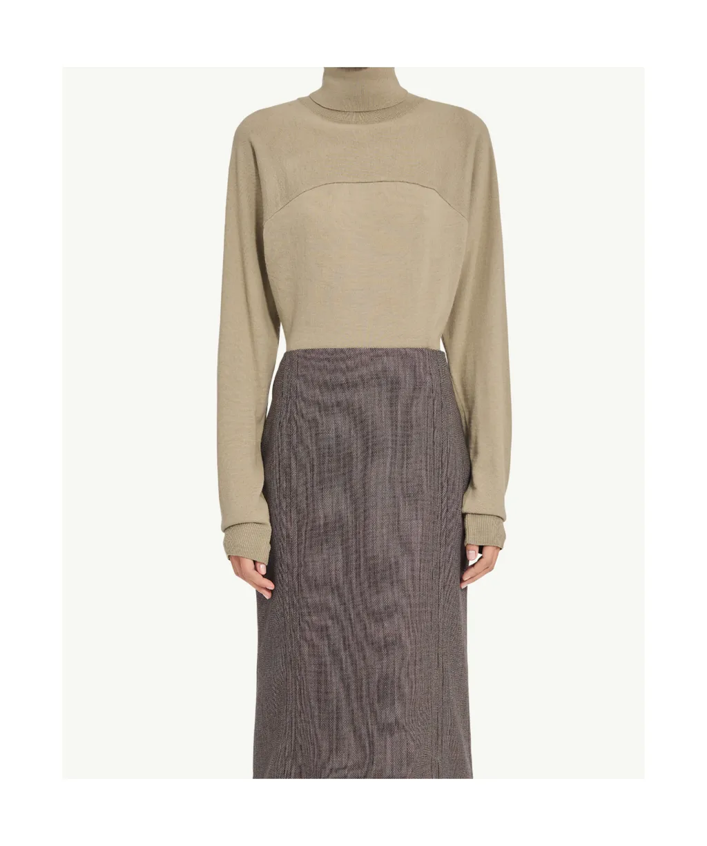 Mm6 Maison Margiela High-Neck Bodysuit