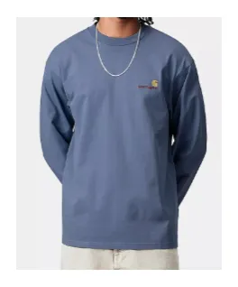 L/S American Script T-Shirt