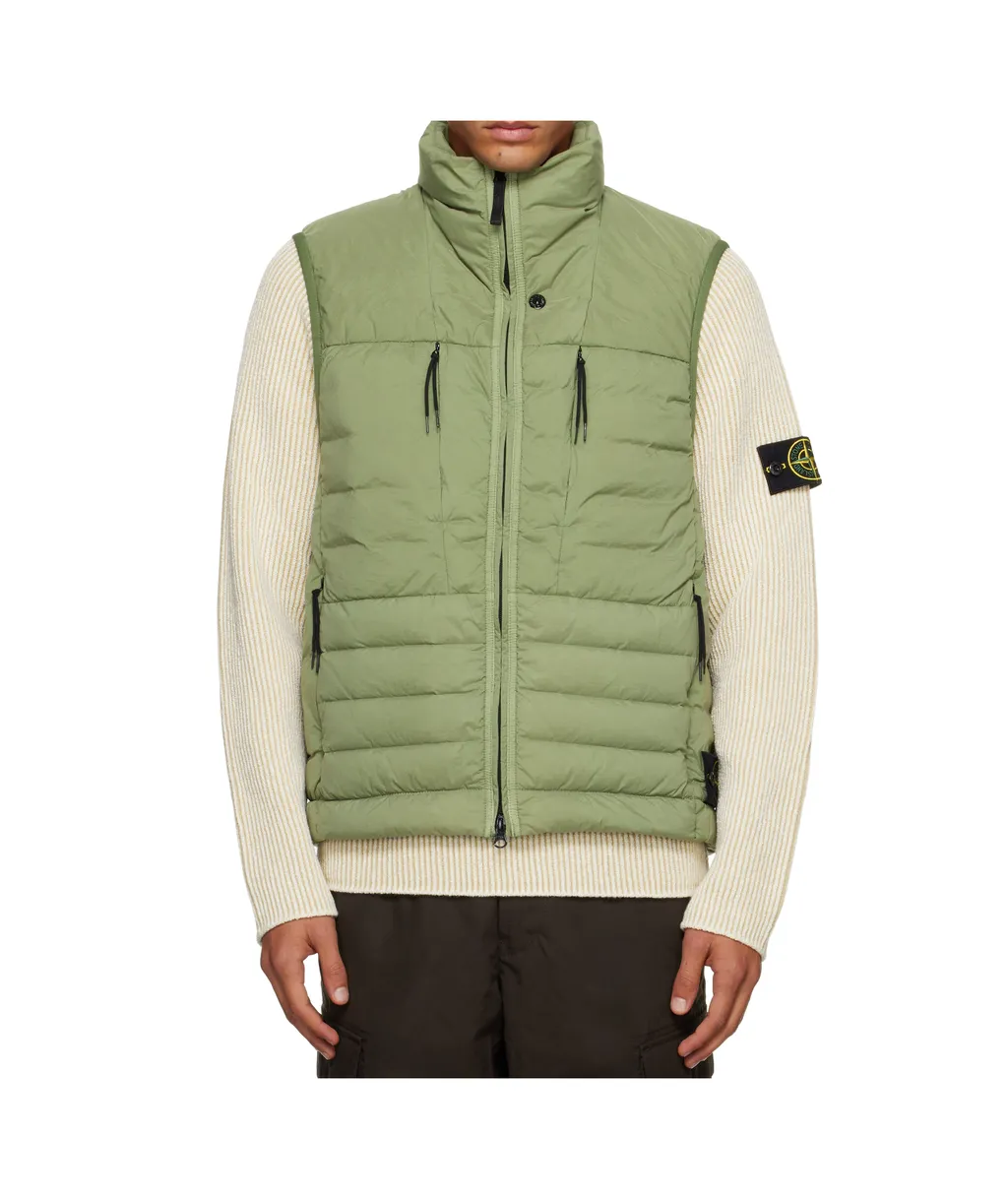 Seamless Tunnel Nylon Down Vest