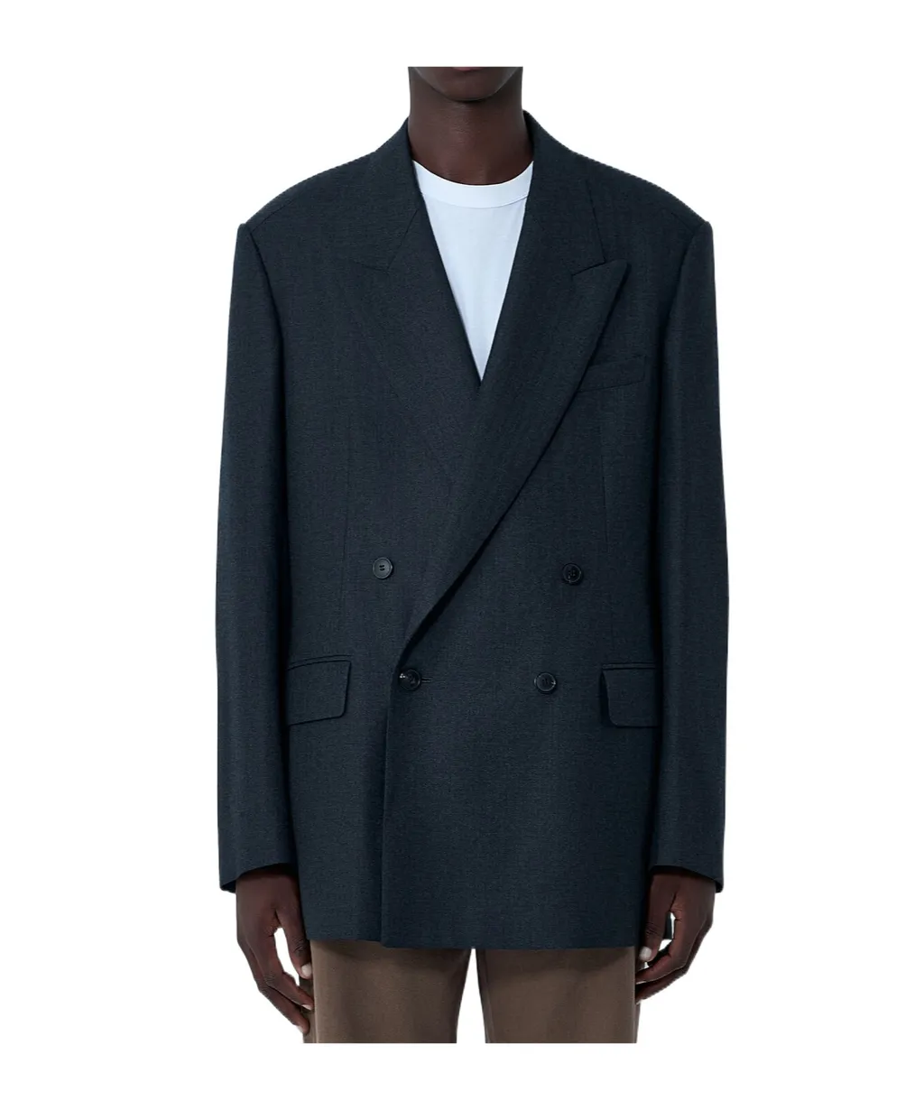 Dries Van Noten Double-Breasted Tailored Blazer