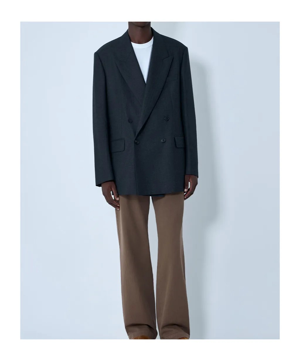 Dries Van Noten Double-Breasted Tailored Blazer