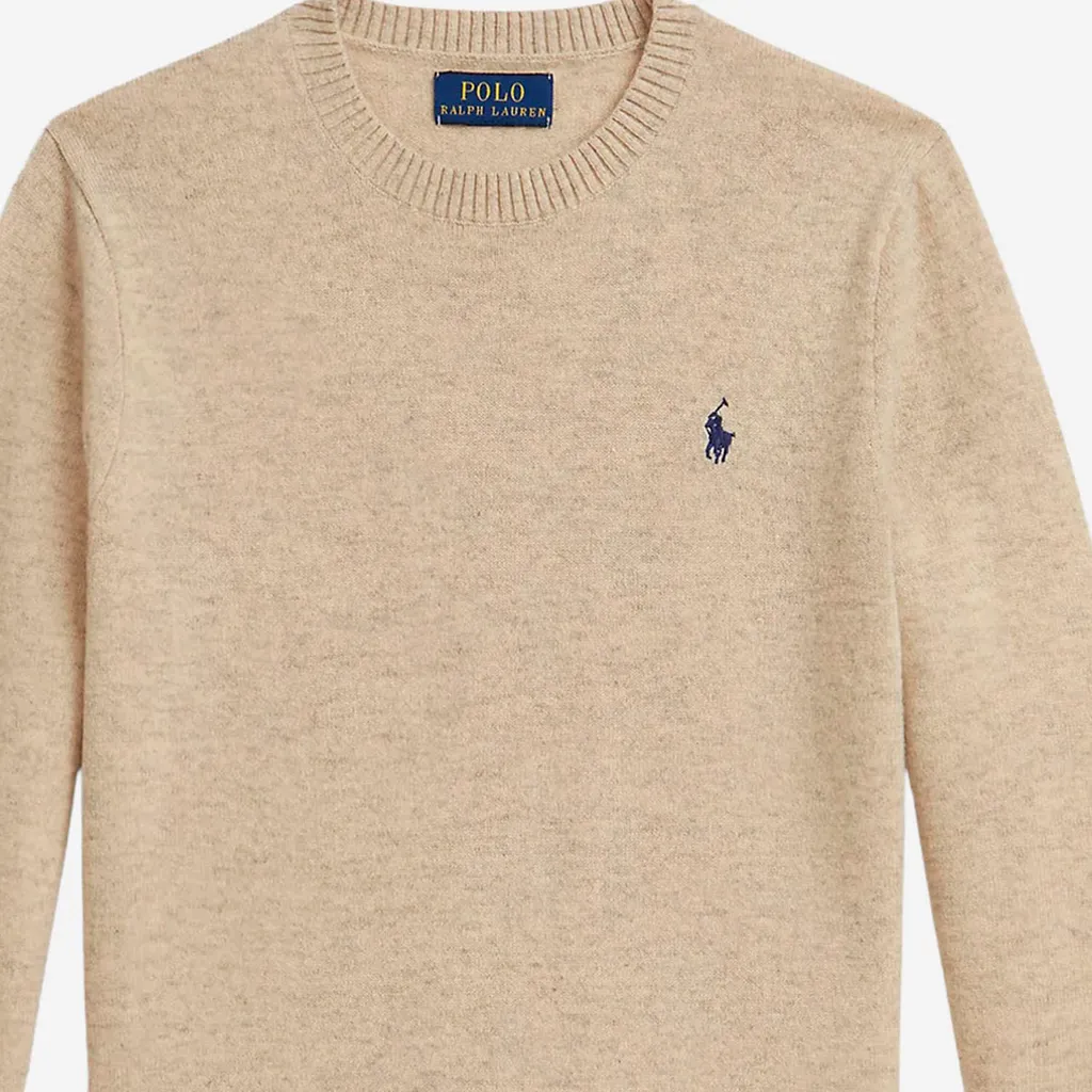 Polo Ralph Lauren Kids Embroidered Wool Sweater