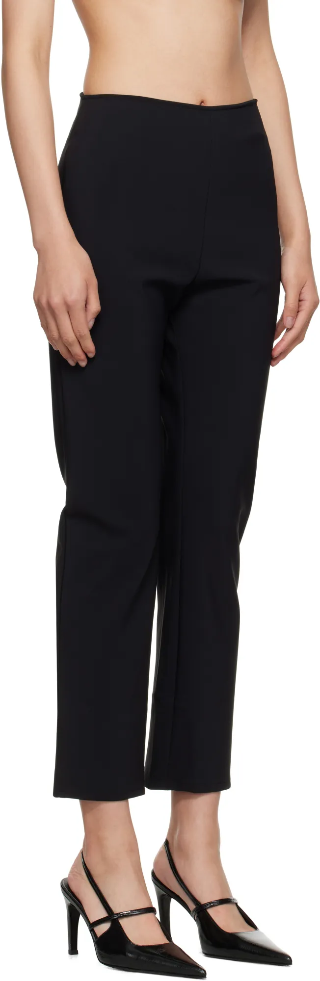 Straight-Leg Casual Pants