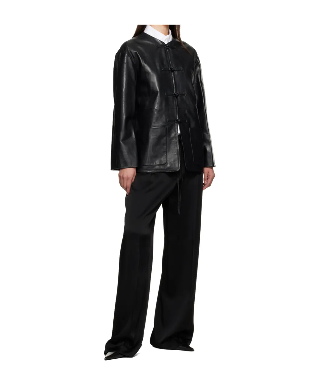 Drawstring Waist Casual Pants