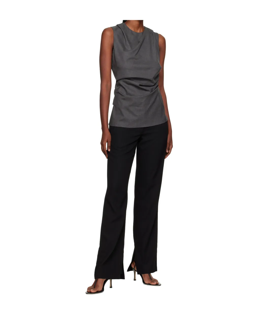 Sleeveless Twist Top