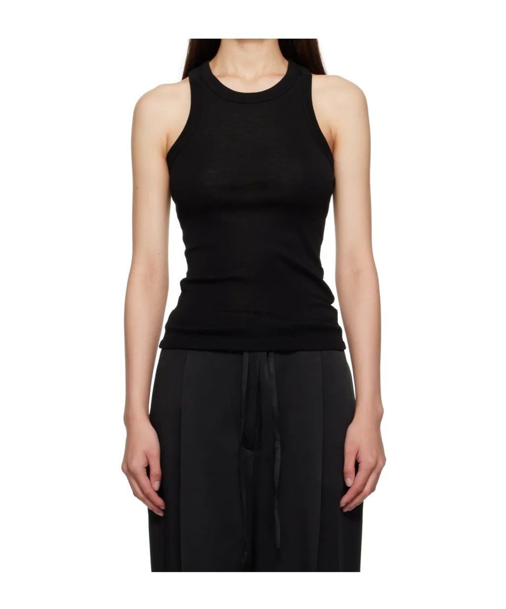 Crew Neck Knitted Vest