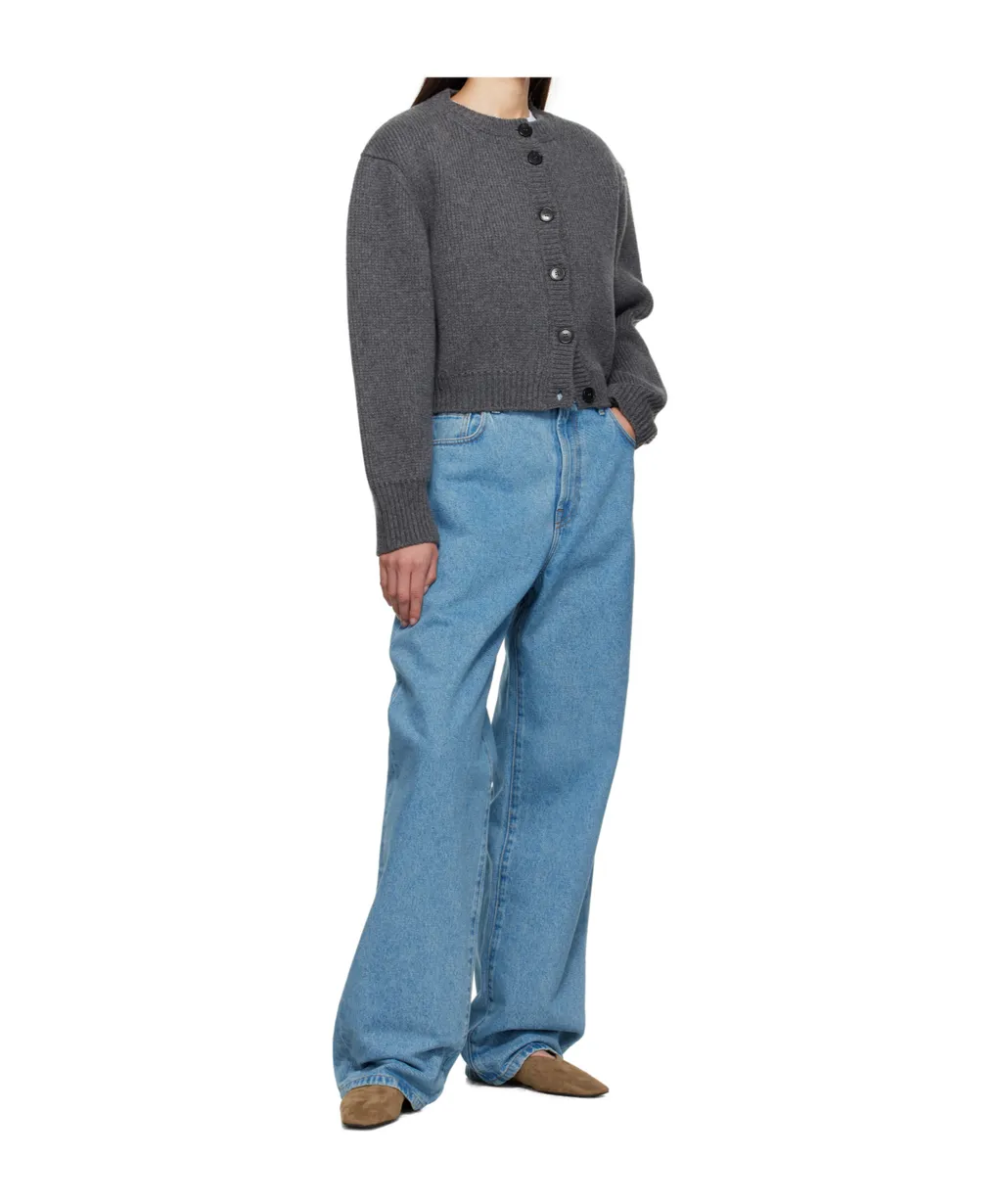 Low-Rise Wide-Leg Jeans