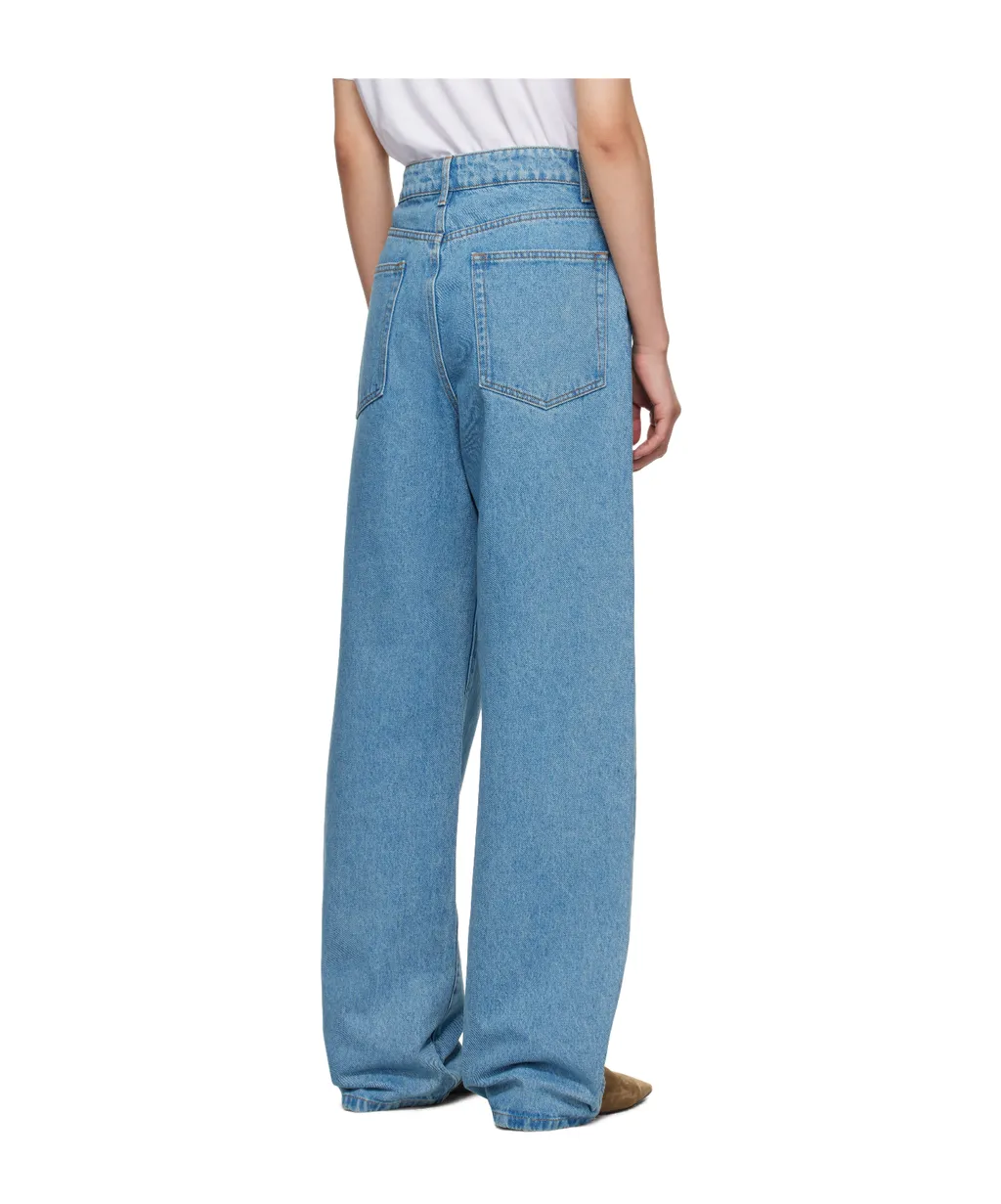 Low-Rise Wide-Leg Jeans