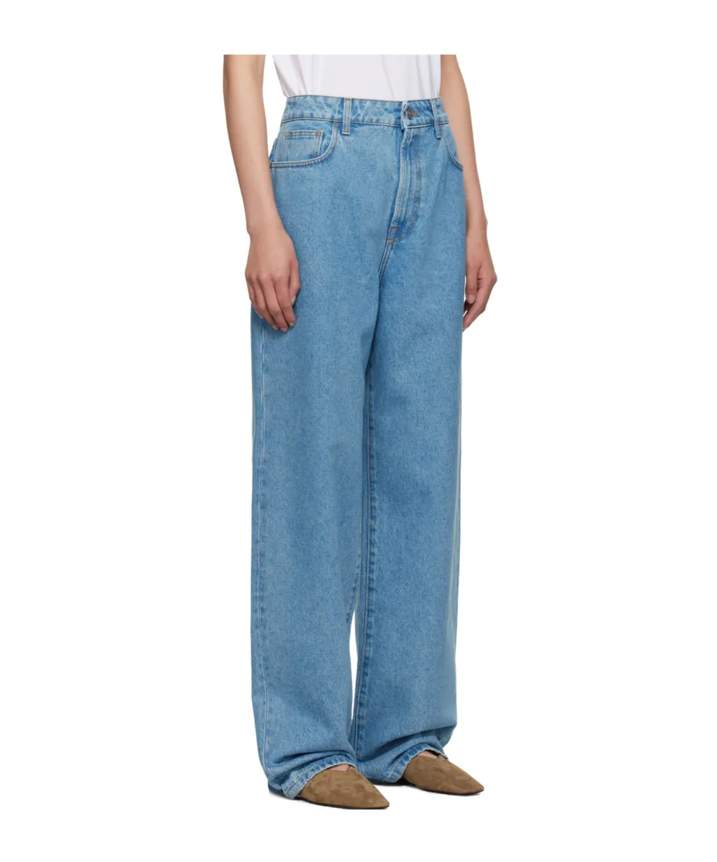 Low-Rise Wide-Leg Jeans