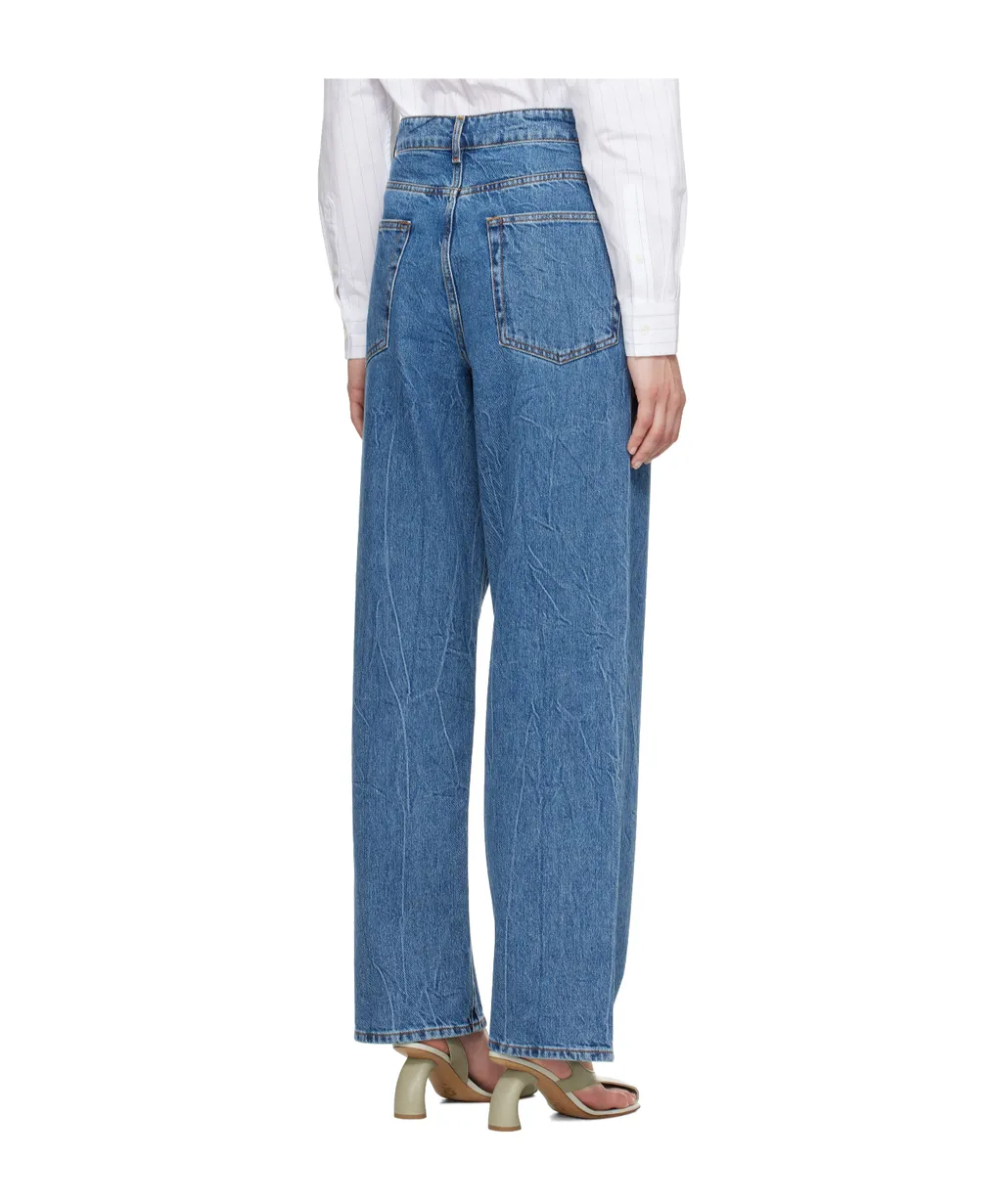 Low-Rise Wide-Leg Jeans