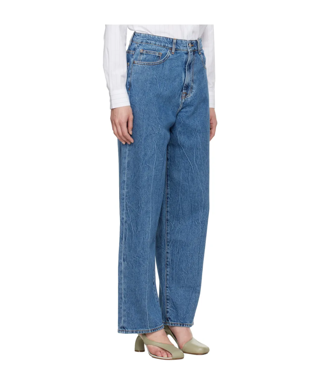 Low-Rise Wide-Leg Jeans