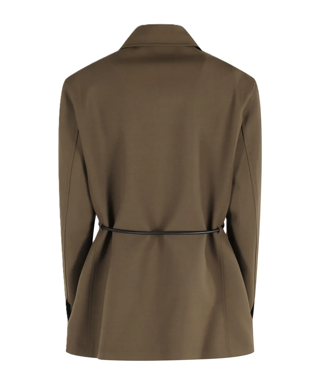 Long-Sleeved Suit Jacket