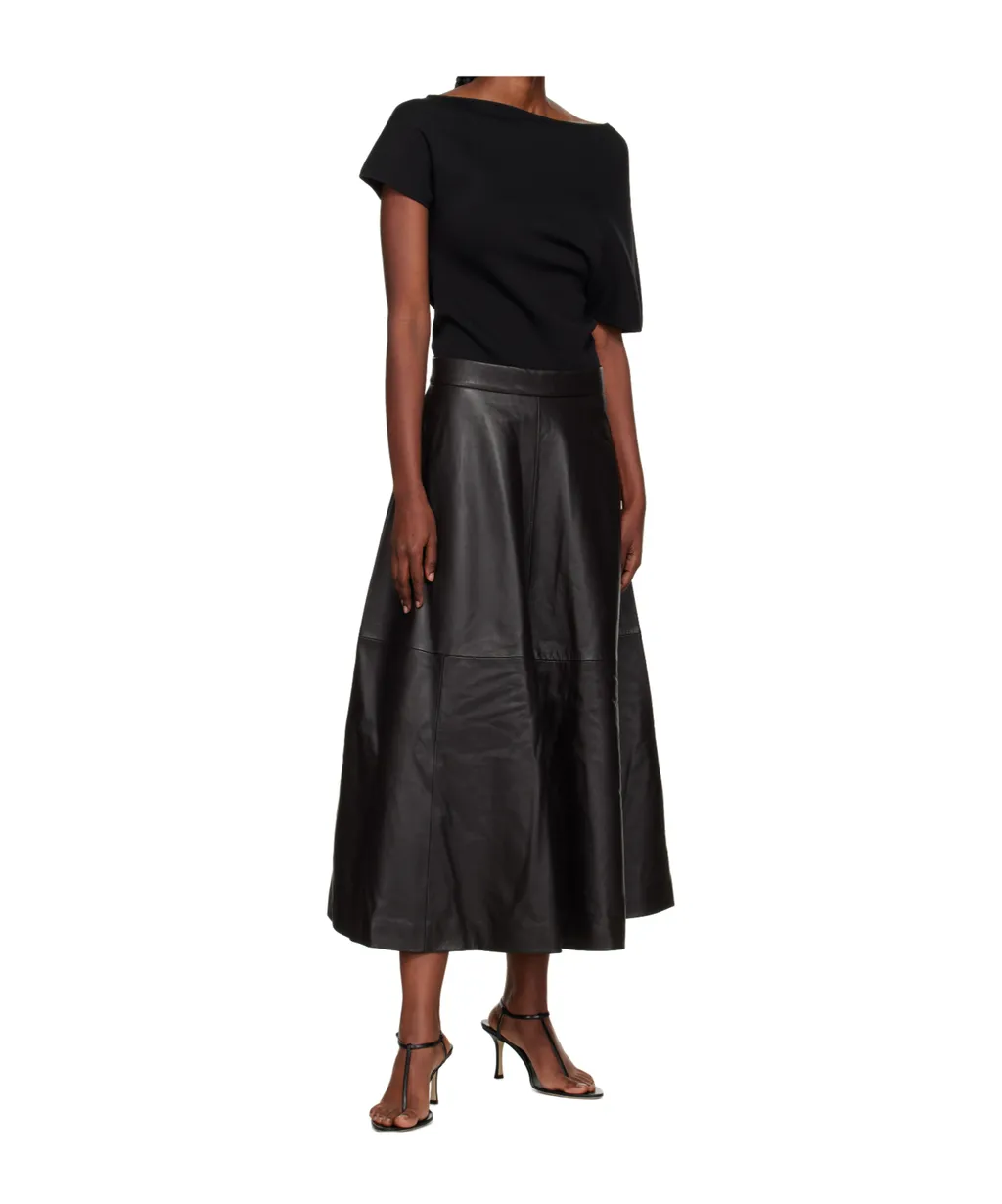 Asymmetric Knitted T-Shirt