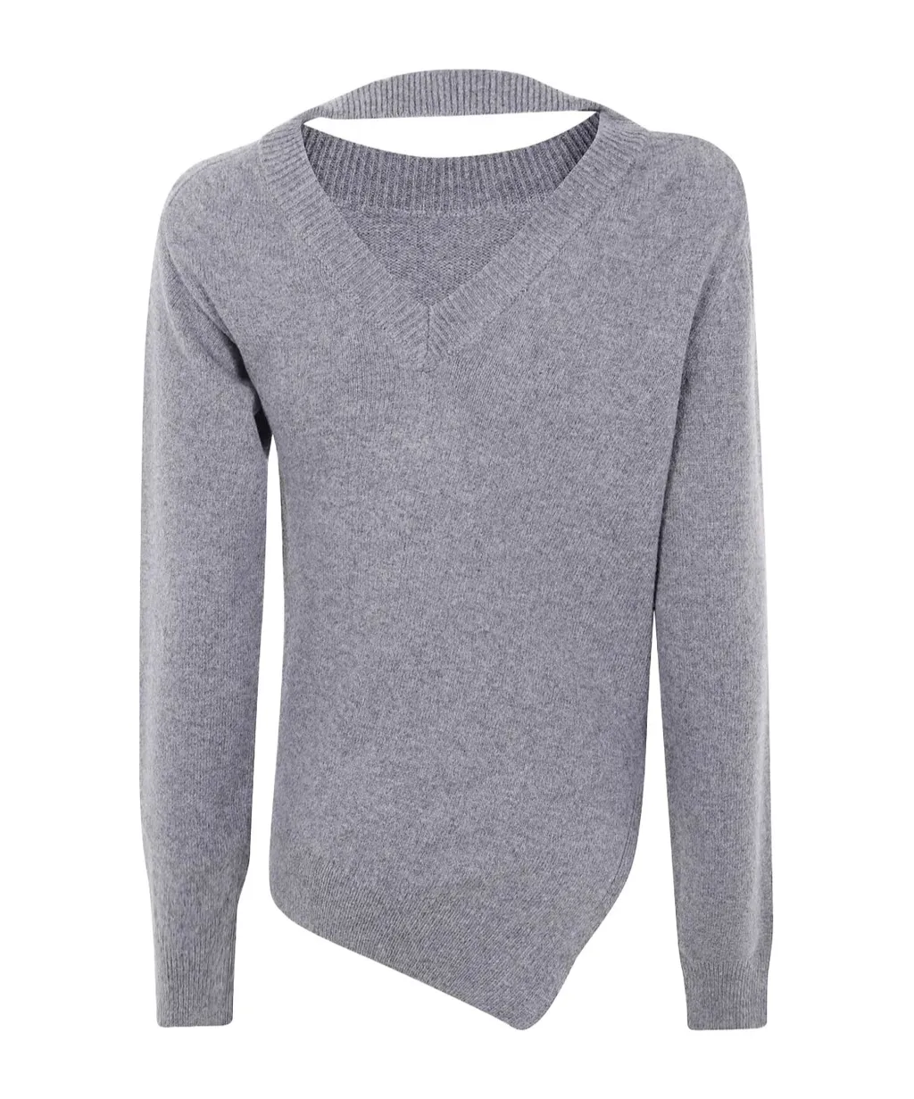 Two-Way Deconstructed Sweater
