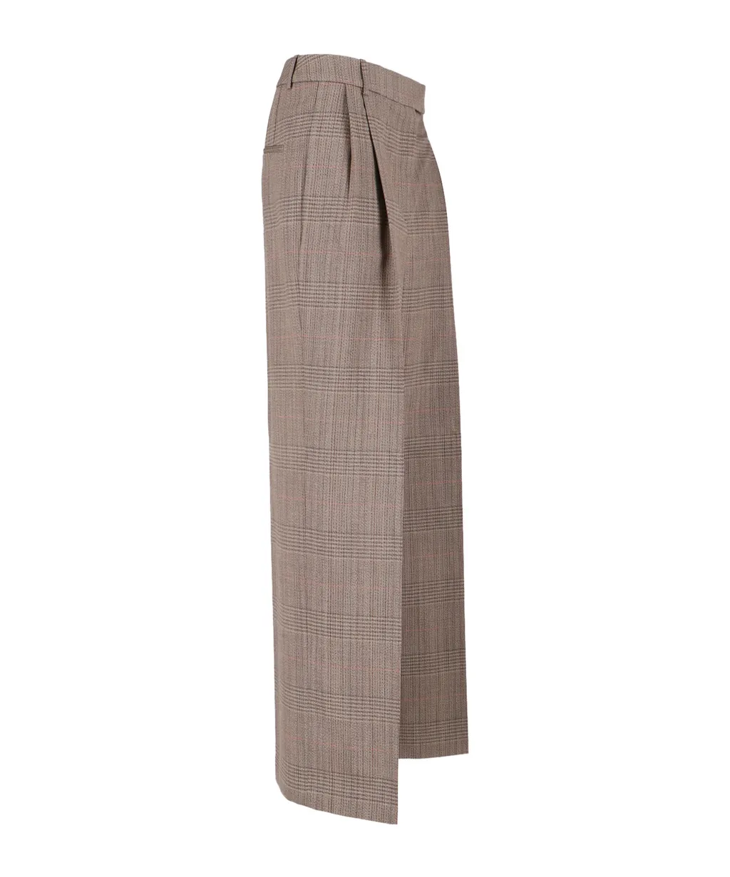 Plaid Casual Pants