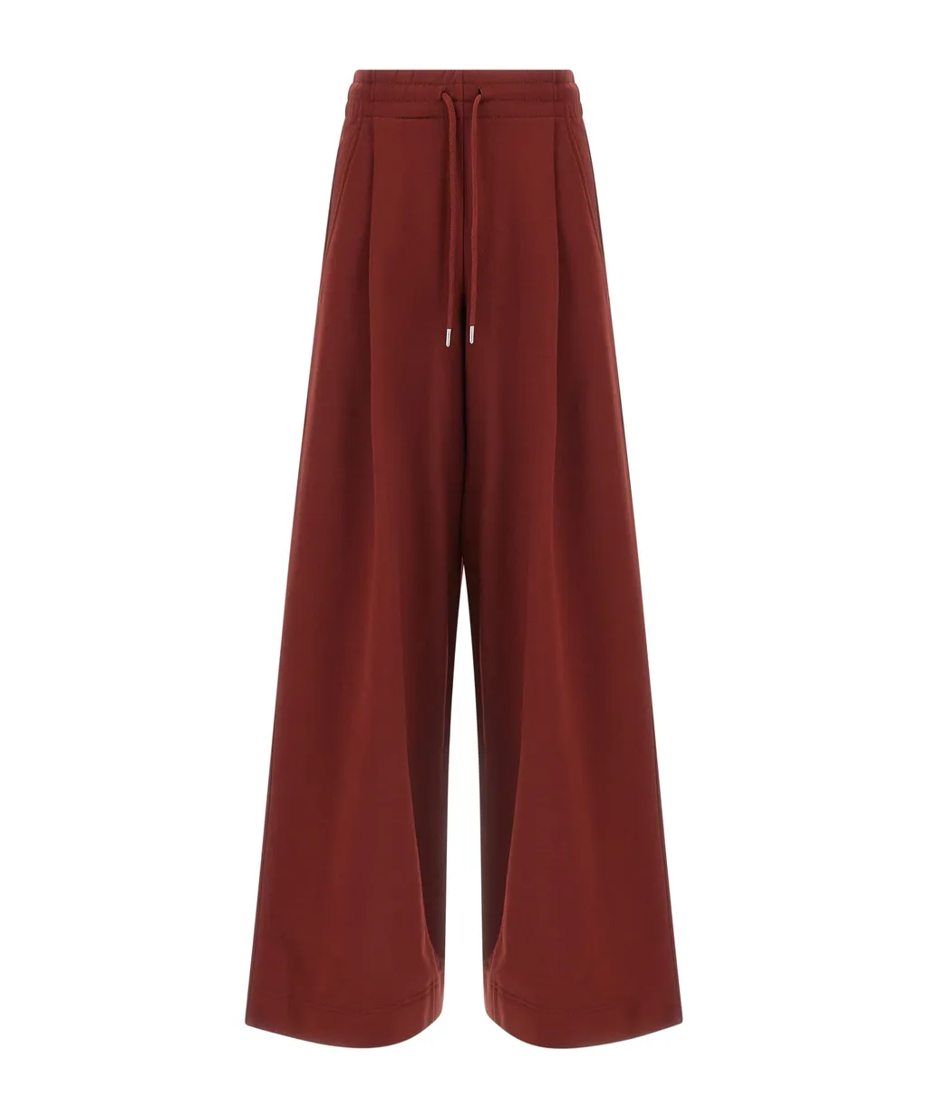 Dries Van Noten Loose Fit Pleated Sweatpants