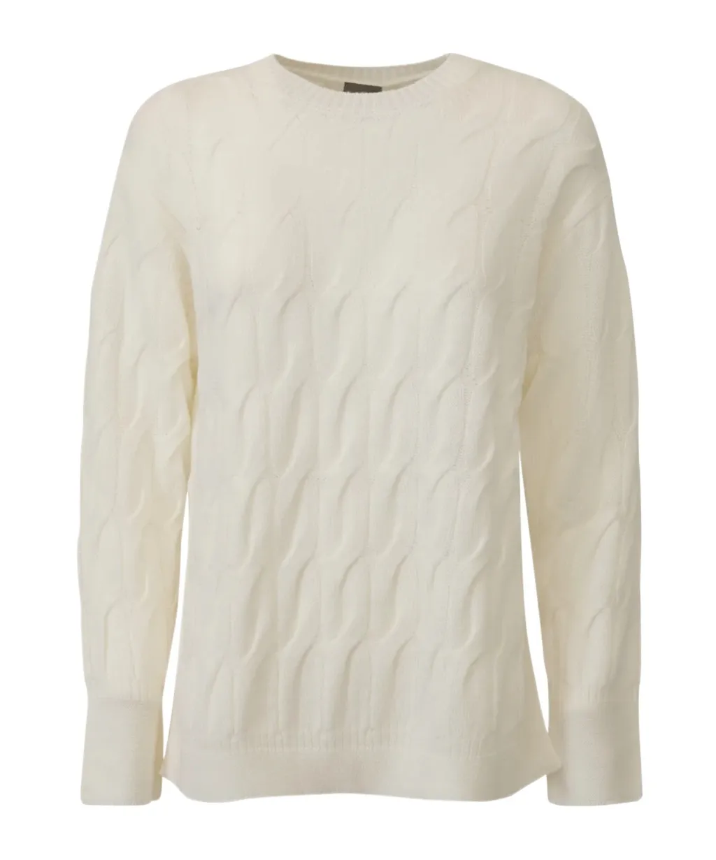 Cable Knit Quid Sweater
