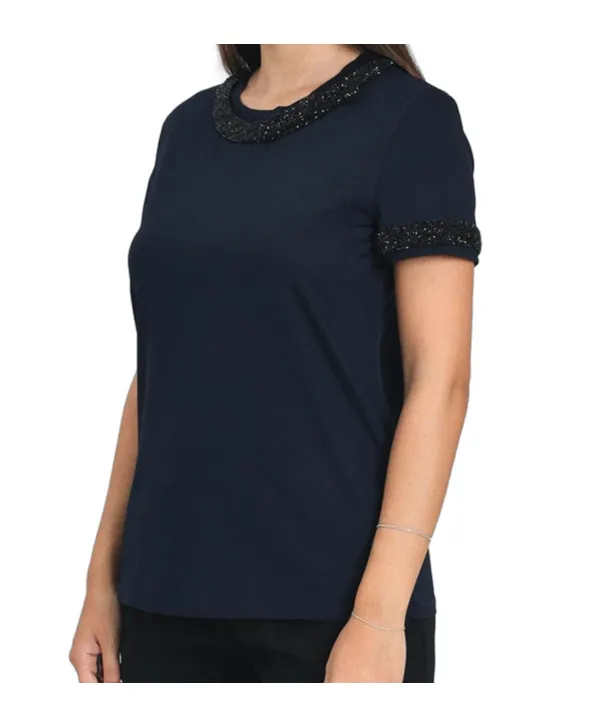 Max Mara Studio Short-Sleeved Crewneck T-Shirt
