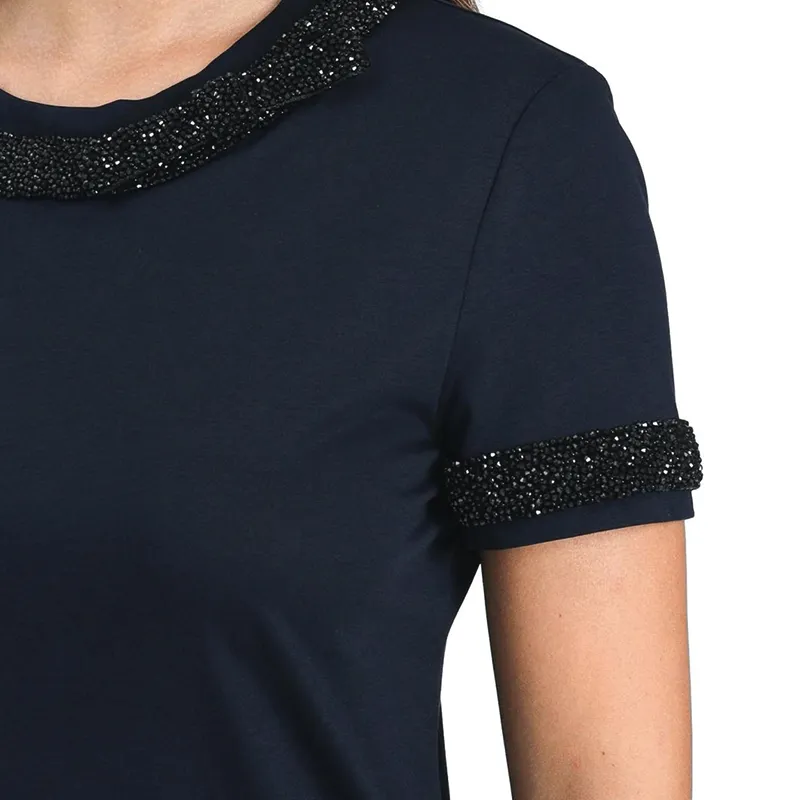 Max Mara Studio Short-Sleeved Crewneck T-Shirt
