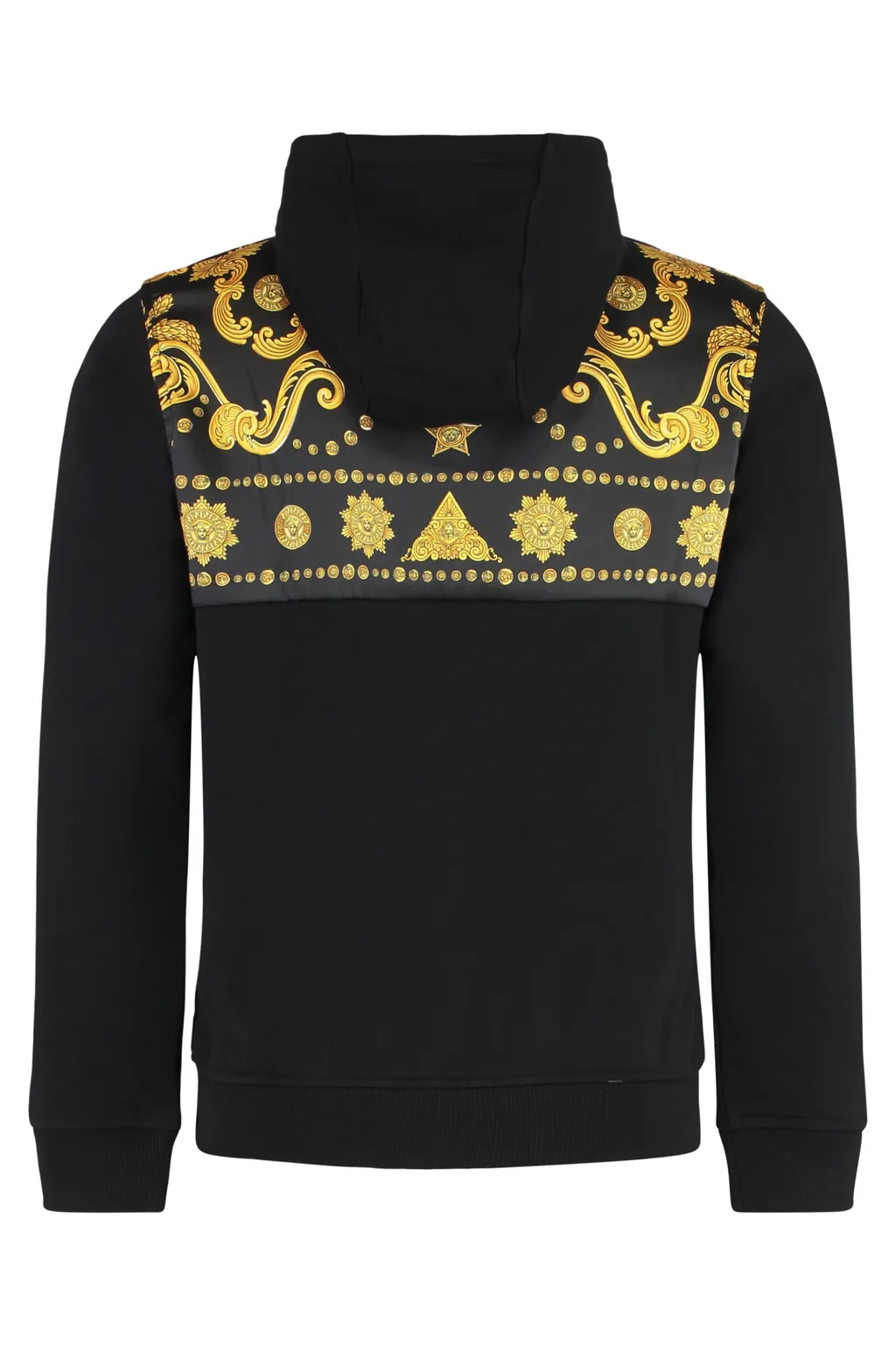 Printed Zip Hoodie
