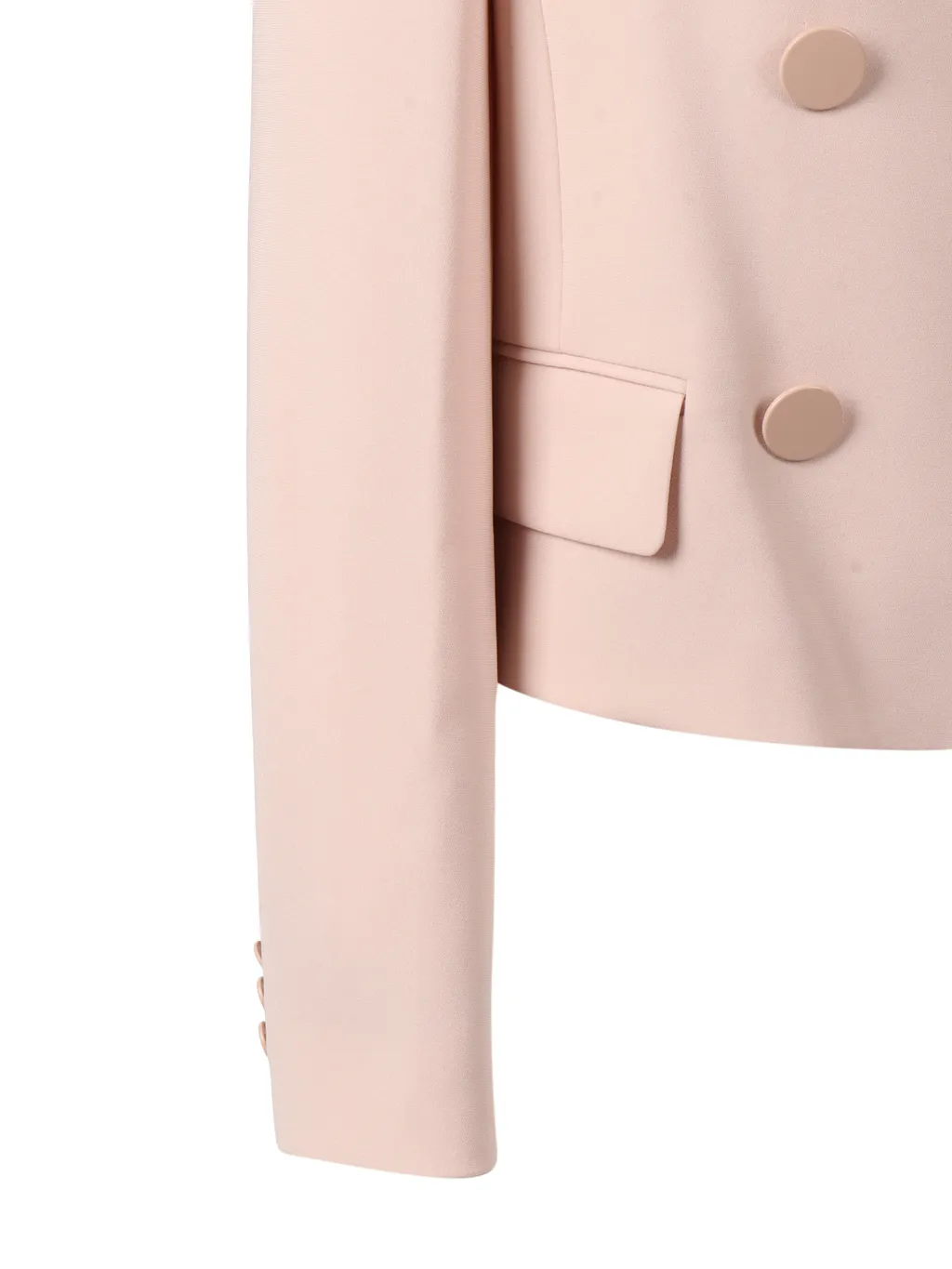 Max Mara Studio Double-Breasted Long-Sleeved Jacket