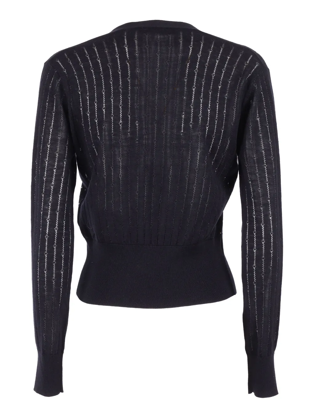 Max Mara Studio Sequin Embellished Knit Cardigan