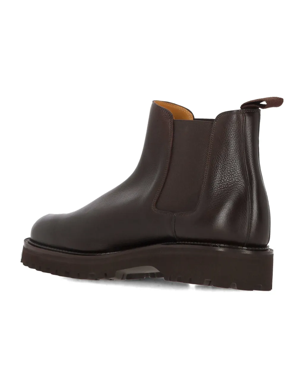 Round-Toe Chelsea Boots