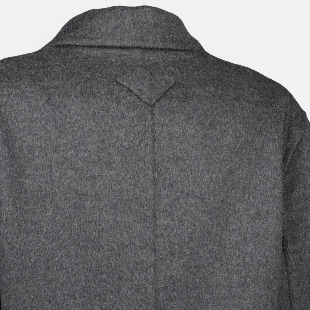 Double-Breasted Double Cashwool Coat