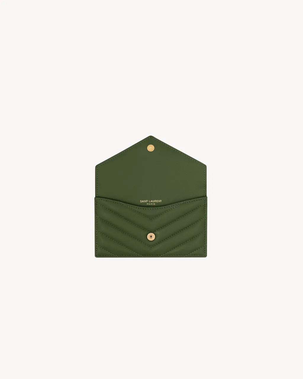 Saint Laurent Cassandre Matelass Card Case