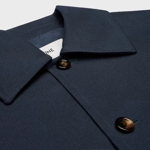 Jacket In Cotton Wool Gabardine