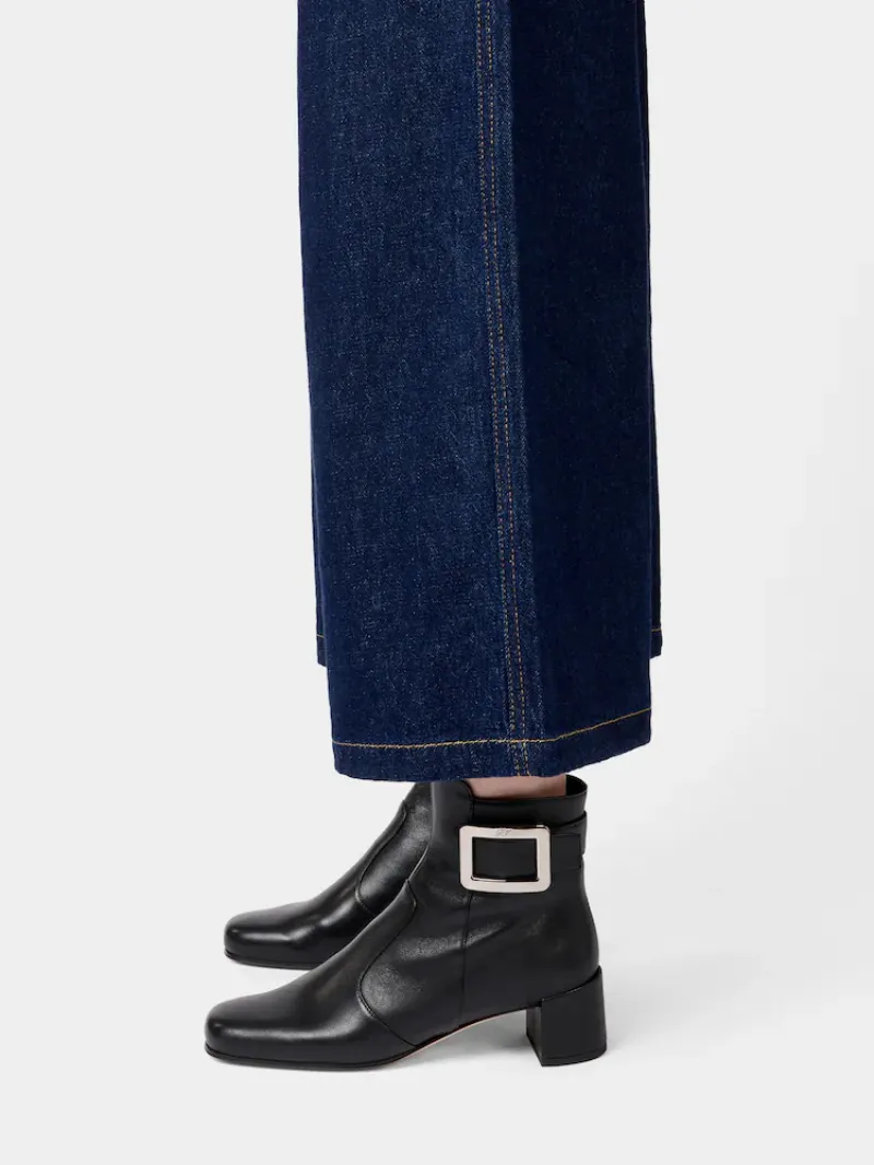 45Mm TrÈS Vivier Polly Buckle Ankle-Boots