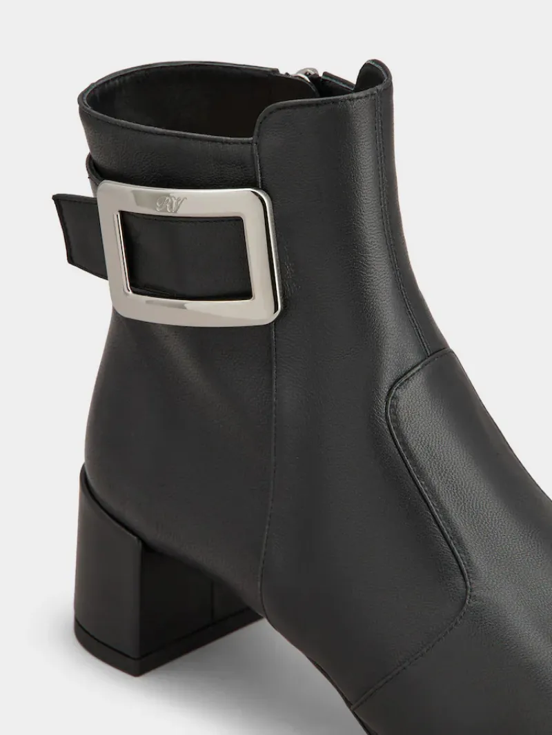 45Mm TrÈS Vivier Polly Buckle Ankle-Boots