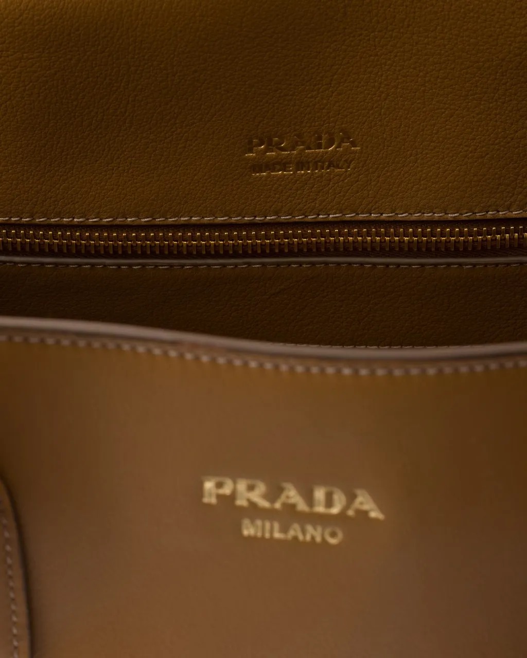 Prada Logo Detailed Open Top Large Tote Bag