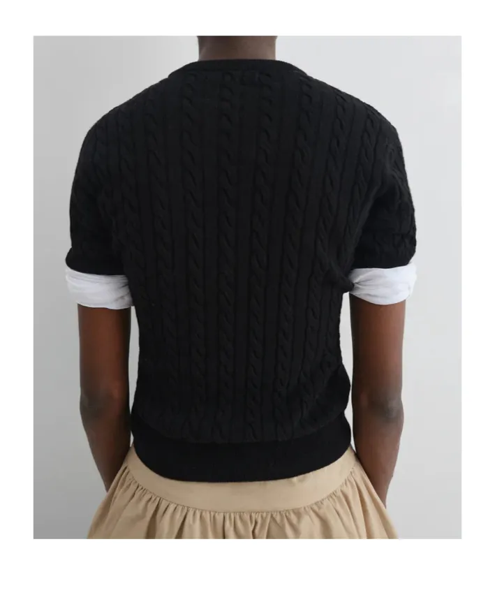 Gimaguas Rina Cable-Knit Sweater