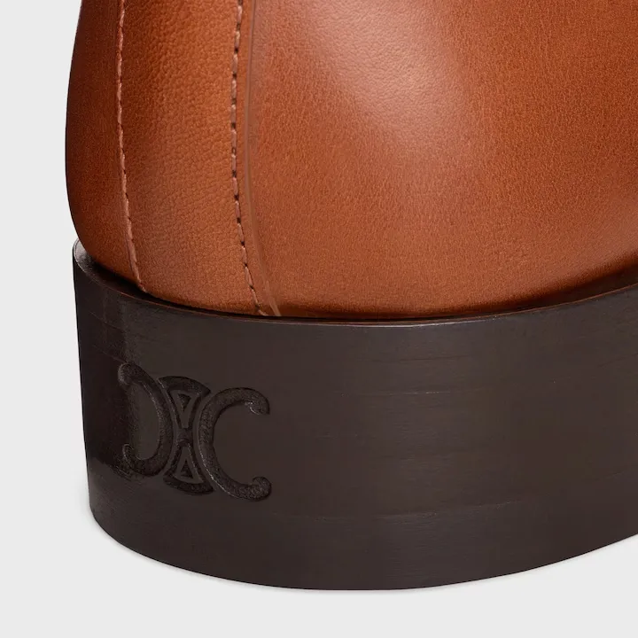Celine Anais Riding Boot In Calfskin