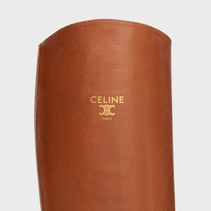 Celine Anais Riding Boot In Calfskin