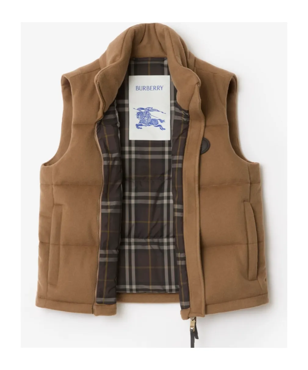 Zippered Down Vest
