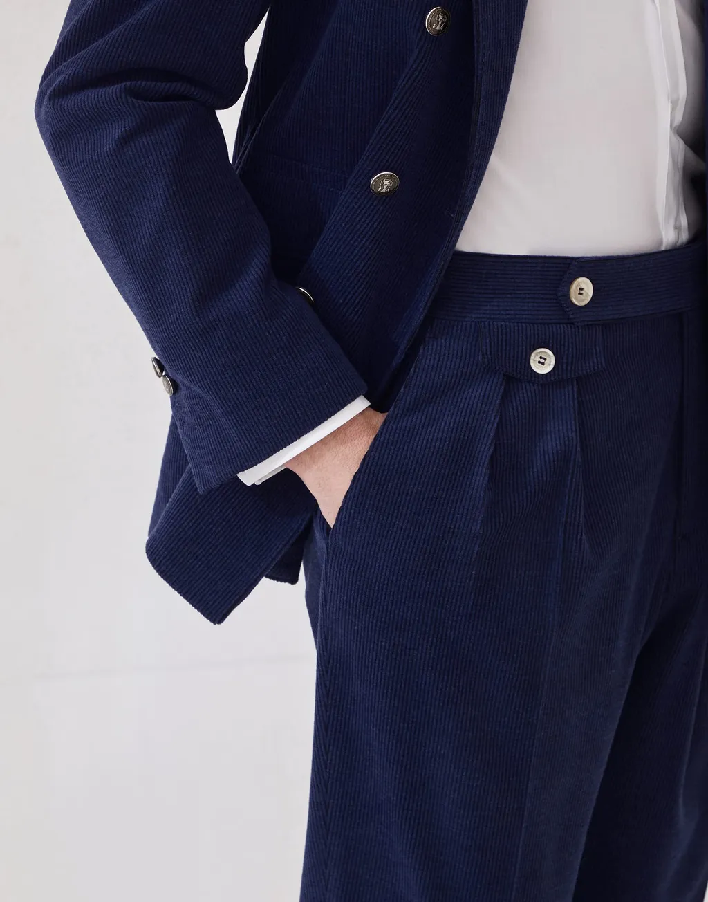 Brunello Cucinelli Buckle Detailed Trousers