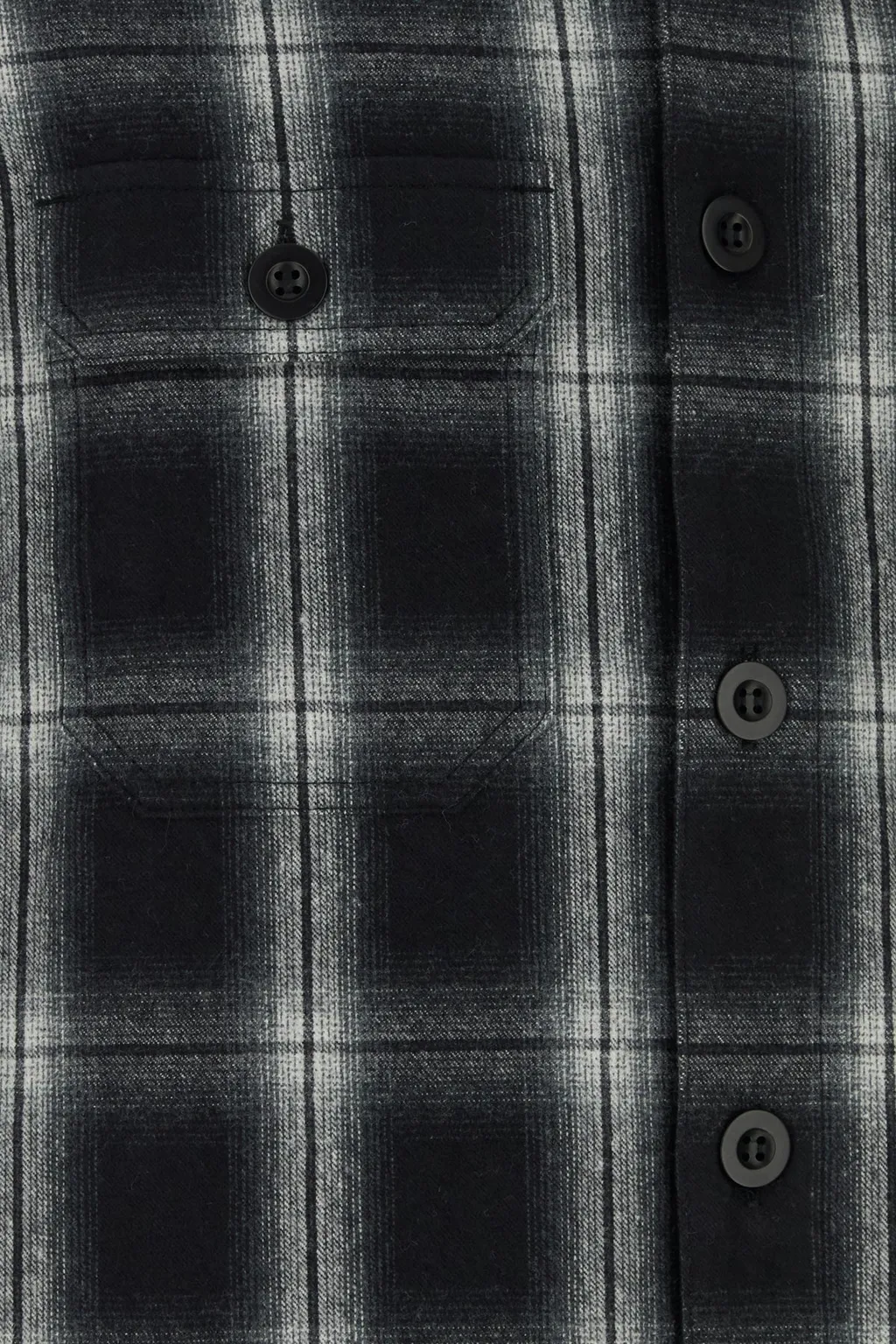 Junya Watanabe Man Checked Curved Hem Shirt