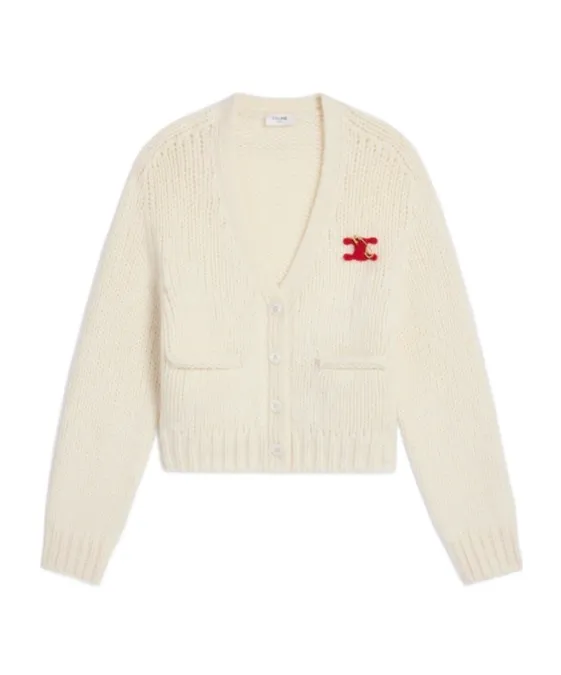 Cardigan In Cashmere And Silk