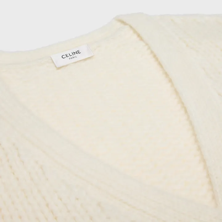 Cardigan In Cashmere And Silk