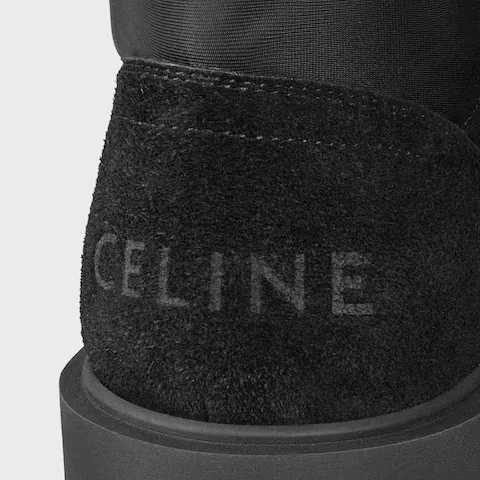Margaret Boot In Nylon And Suede Calfskin