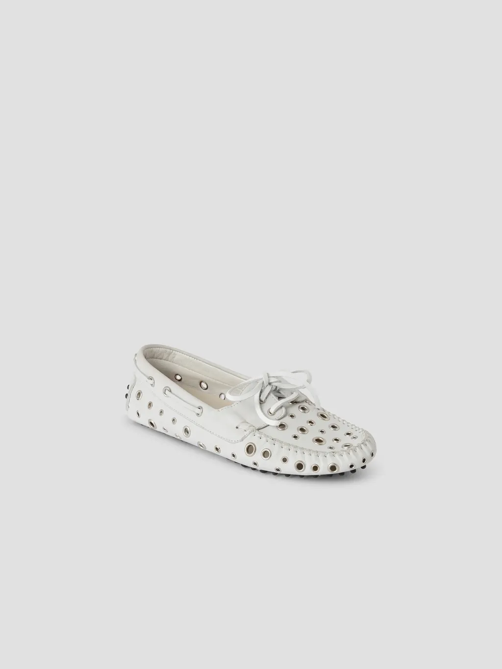 Gimaguas Eyelet Car Flat Shoes