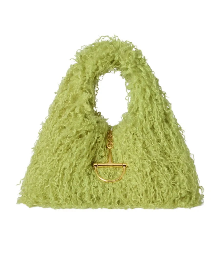 Gucci Logo Engraved Handbag